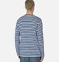 Лонгслів чоловічий Comme des Garcons Heart Striped Longsleeve T-Shirt Blue/White P1T164