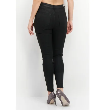 Джинси жіночі ASOS Petite Ridley Skinny Black 104223894