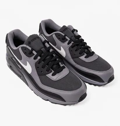 Кросівки чоловічі Nike Air Max 90 Gore-Tex Shoes Grey/Black FD5810-002