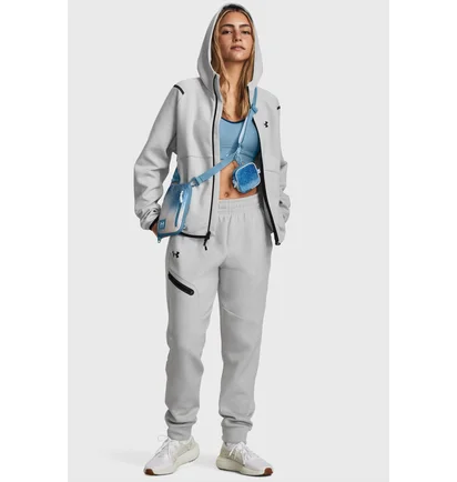 Спортивный костюм женский Under Armour Unstoppable Flc Grey 1379842-011__1379846-011