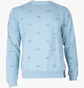 Свитшот мужской Kappa Iver Light Blue 309038164013