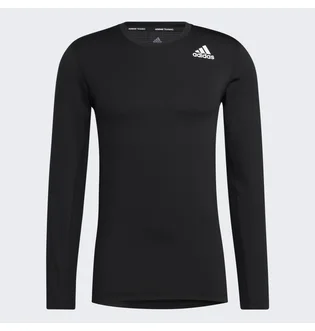 Лонгслів чоловічий Adidas Techfit Compression Long Sleeve Black GM5038