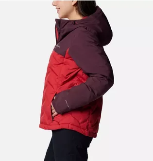 Пуховик жіночий Columbia Grand Trek Down Hooded Iii S Red/Bordo WL3555-602