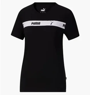 Футболка женская Puma LINE UP SCRIPT Black 678750-01