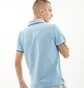 Поло мужское AUSTRALIAN 2-Stripe Pique Polo S-Fit Light Blue LSUPO0004-440