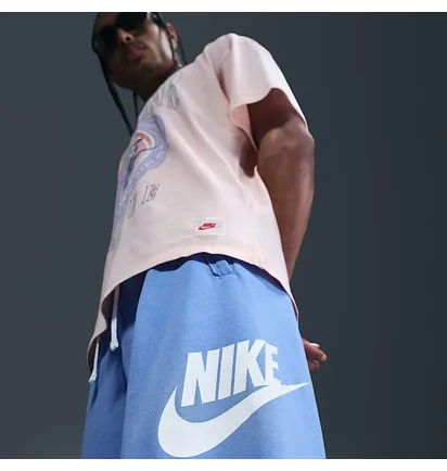 Шорты мужские Nike Club Alumni Hbr Ft Blue DX0502-450