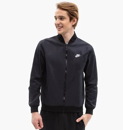 Куртка мужская Nike Nk Club Wvn Ul Bombr Jkt Black Dm6821-010