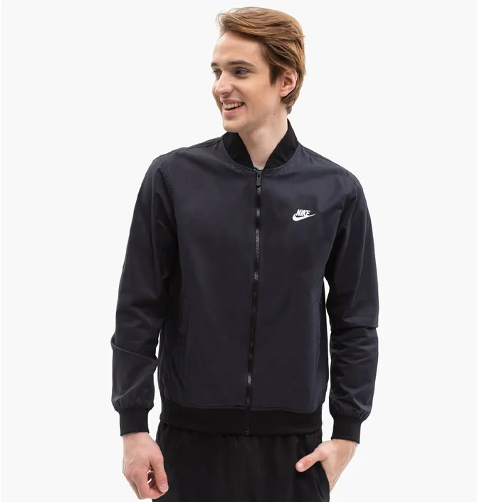 Куртка мужская Nike Nk Club Wvn Ul Bombr Jkt Black Dm6821-010