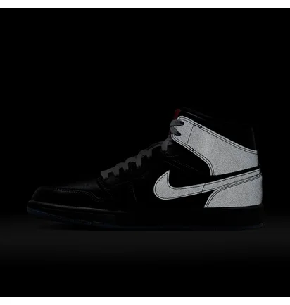 Кроссовки мужские Air Jordan 1 Mid Se Black HV5177-010