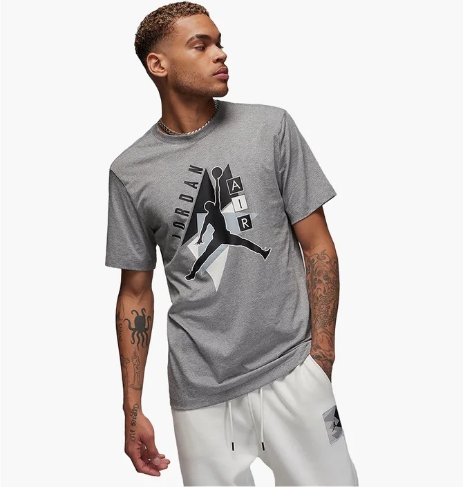 Футболка мужская Air Jordan T-Shirt Brand Grey FD7031-091