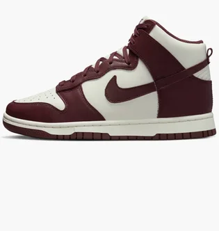 Кросівки жіночі Nike Dunk High Bordo/Beige Dd1869-601