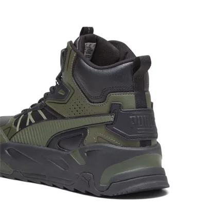 Ботинки мужские Puma Trinity Mid Hybrid L Olive/Black 393985-04