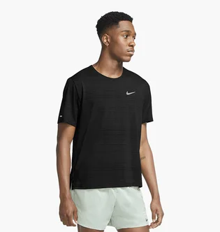 Футболка мужская Nike Df Miler Top Ss Black CU5992-010