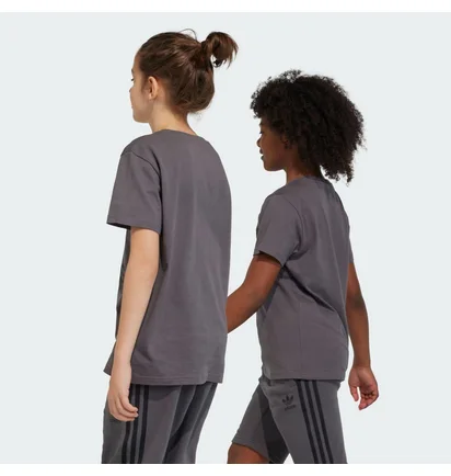 Футболка детская Adidas Trefoil Originals Grey IJ7178