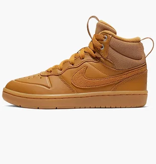 Кроссовки детские Nike COURT BOROUGH MID 2 BOOT BP Brown BQ5442-700