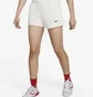 Шорты женские Nike Sportswear WomenS High-Waisted Ribbed Jersey Shorts White DV7862-133