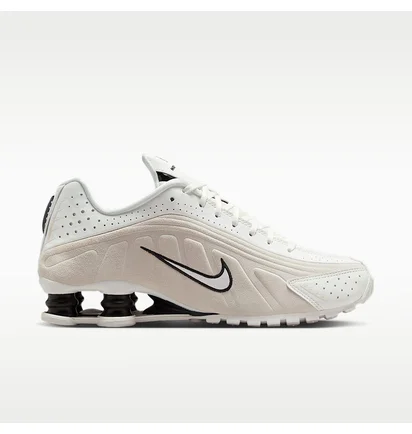 Кроссовки женские Nike Shox R4 WomenS Shoes Beige/White HQ7739-100