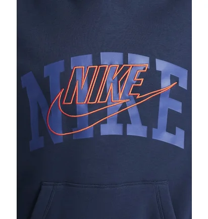Худі чоловіче Nike Club Fleece Pullover Hoodie Blue FV4447-410