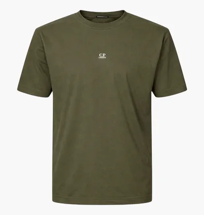 Футболка мужская C.P. Company Olive 20CMTS114A006374G-683