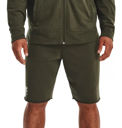 Шорты мужские Under Armour Rival Terry Short Green 1361631-390