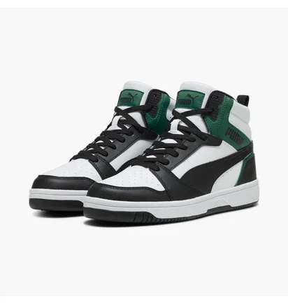 Кроссовки унисекс Puma Rebound White/Black 392326-16