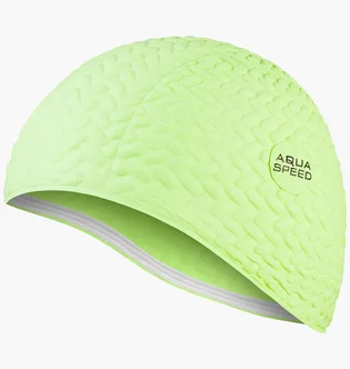 Шапочка для плавання жіноча Aqua speed Bombastic Tic-Tac 5721 Green 117-11