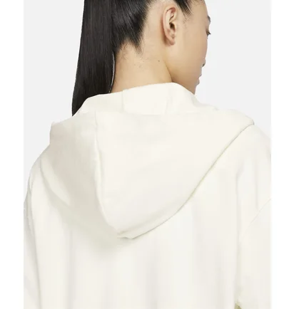 Толстовка жіноча Nike Nsw Jrsy Os Fz Hoodie Beige DM6415-133
