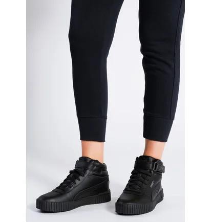 Кроссовки женские Puma Carina 2.0 Mid Black 387376-01