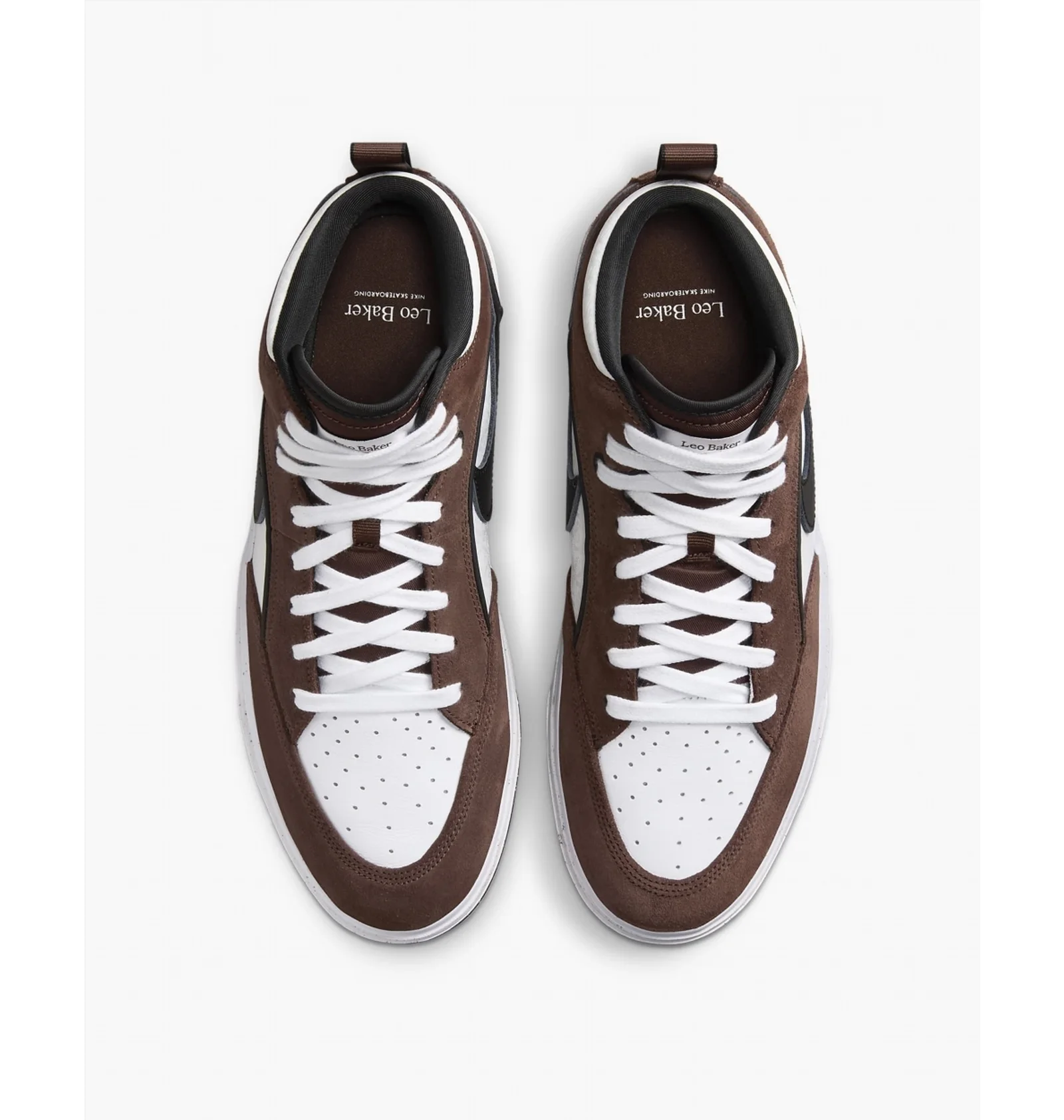 ᐉ Кросівки унісекс Nike Sb React Leo Skate Shoes White/Brown