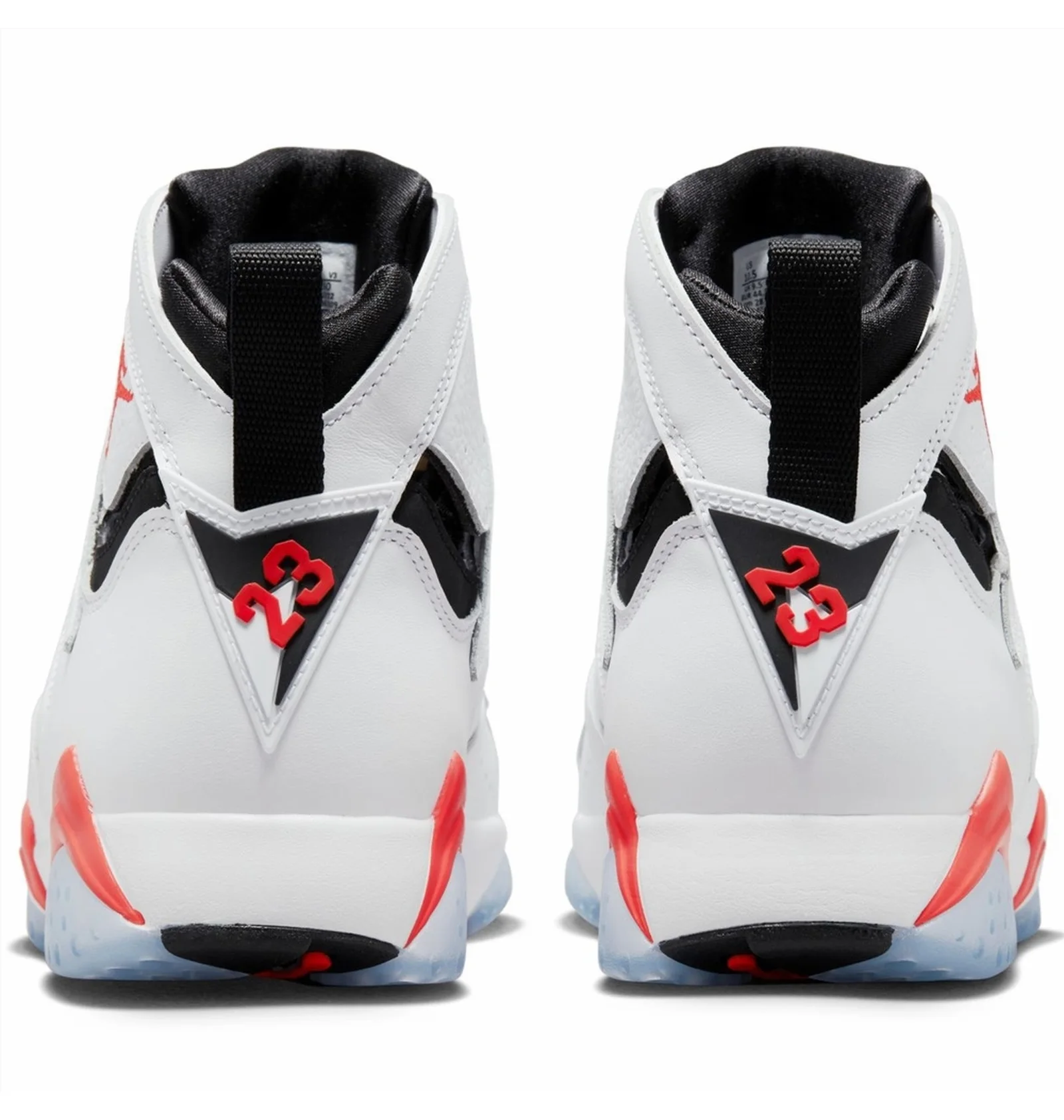 ᐉ Кроссовки мужские Air Jordan 7 Retro White Infrared White