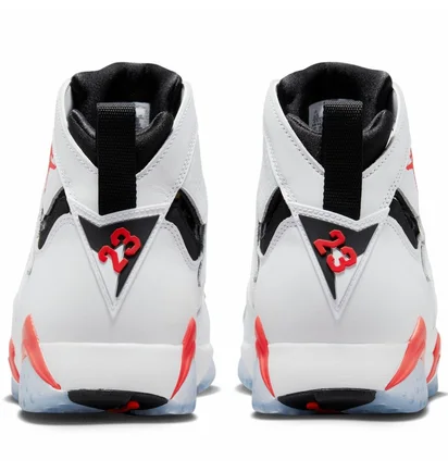 Кроссовки мужские Air Jordan 7 Retro White Infrared White CU9307-160
