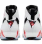 Кроссовки мужские Air Jordan 7 Retro White Infrared White CU9307-160