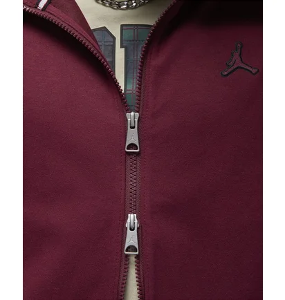 Толстовка чоловіча Air Jordan Essentials Full-Zip Hooded Warmup Jacket Bordo Dj0886-680