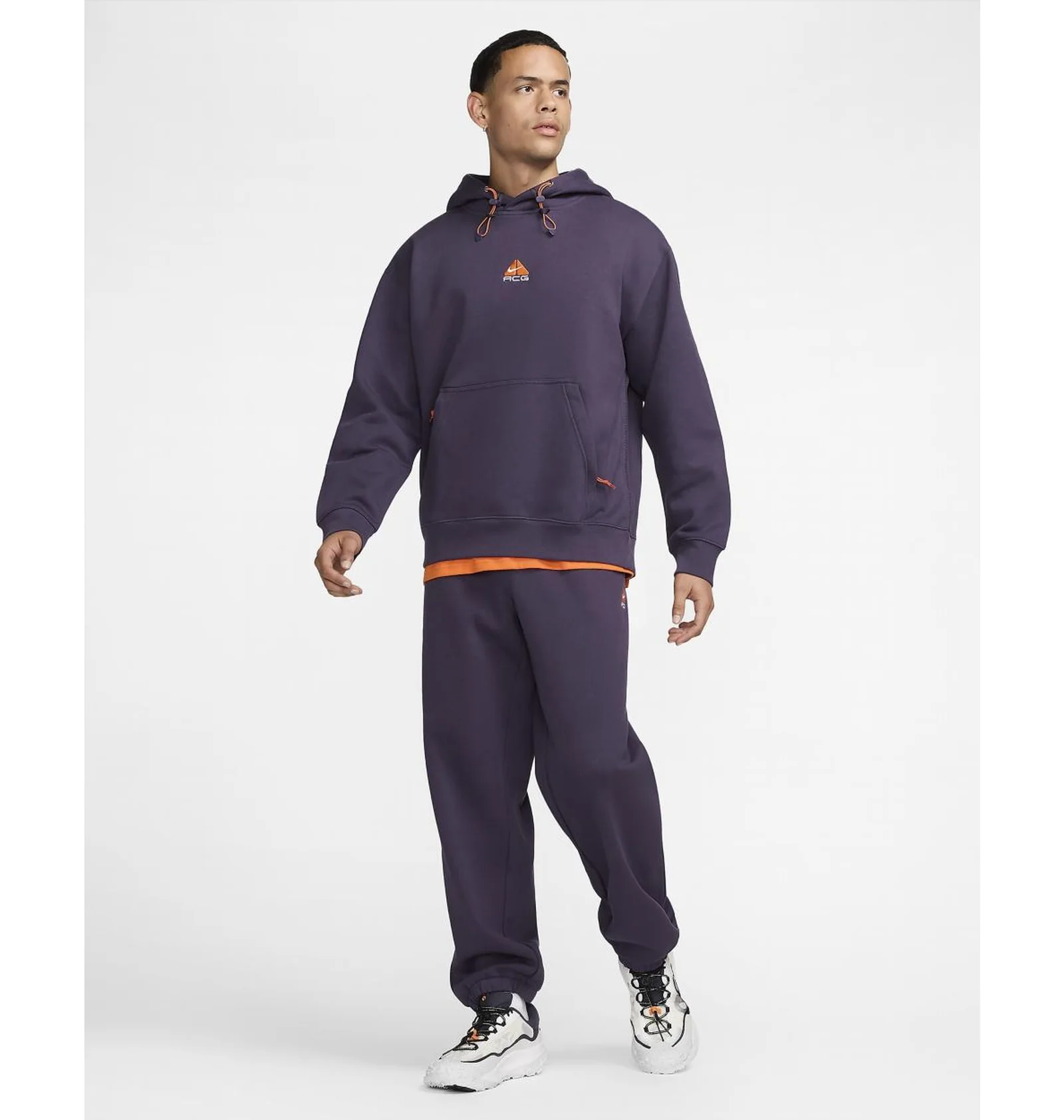 ᐉ Худи мужское Nike Acg Therma-Fit Fleece Pullover Hoodie Violet