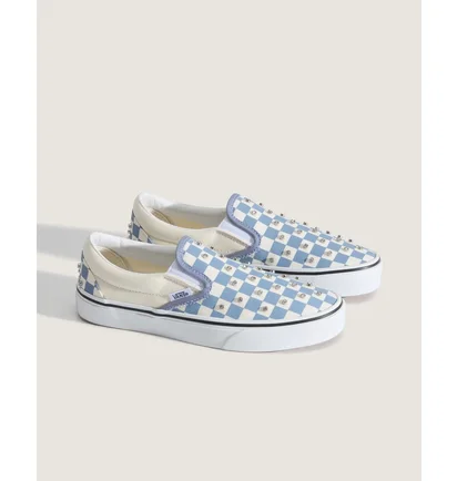 Слипоны женские Vans Classic Blue VN000D6YFOI