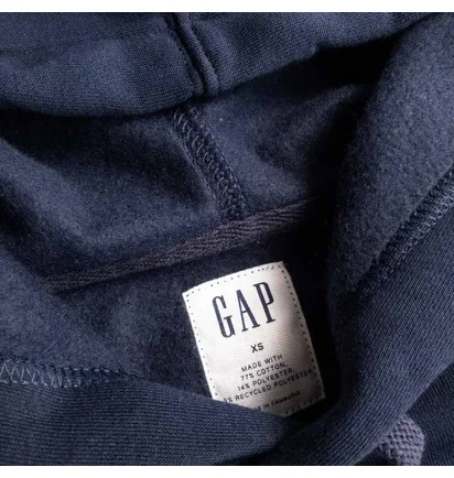 Худі чоловіче Gap Logo Fleece Hoodie Royal Teal Blue 510981521