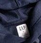 Худі чоловіче Gap Logo Fleece Hoodie Royal Teal Blue 510981521