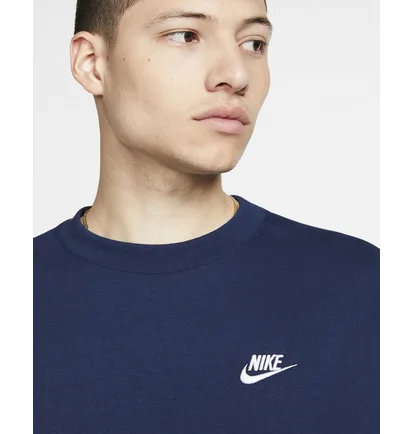 Світшот чоловічий Nike M NSW CLUB CRW BB Blue BV2662-410
