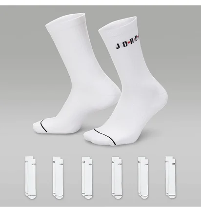 Носки Nike Everyday Crew White (6 пар) FZ2051-100