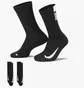 Шкарпетки унісекс Nike U Nk Mltplier Crw (2 пари) Black SX7557-010