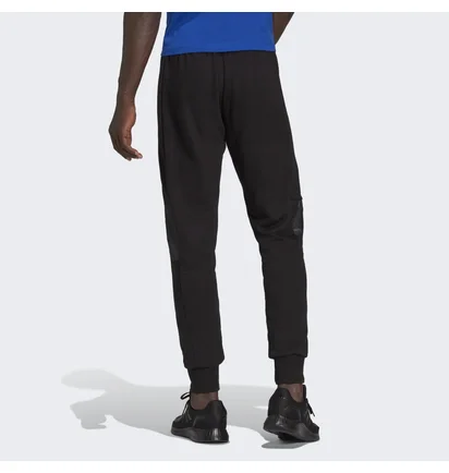 Штаны мужские Adidas Essentials Brandlove French Terry Pants Black HE1776