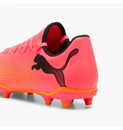 Бутсы мужские Puma Future 7 Play Orange/Pink 107723-03