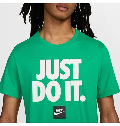 Футболка чоловіча Nike Nsw Tee Fran Jdi Verbiage Green DZ2989-324