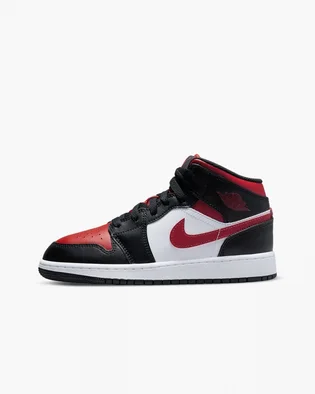 Кроссовки детские Nike Jordan 1 Mid Black 554725-079