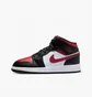 Кроссовки детские Nike Jordan 1 Mid Black 554725-079