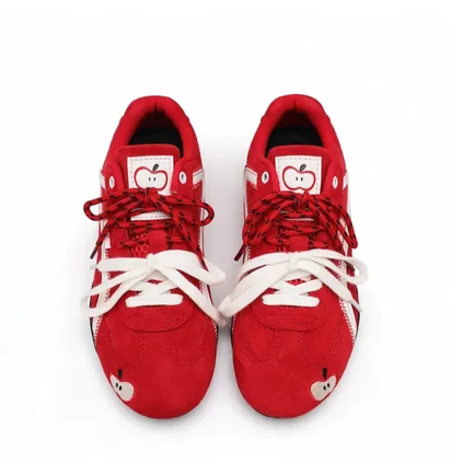 Кросівки унісекс Cat&Sofa Emoji Apple Red Red CS-27