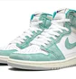 Кроссовки мужские Air Jordan 1 Retro High Og White/Turquoise 555088-311