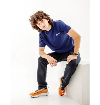 Футболка мужская AUSTRALIAN Easy Tech Pique T-Shirt R-Fit Blue LSUTS0003-842A