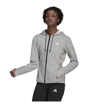 Толстовка женская Adidas Designed To Move Full-Zip Hoodie Grey H10177