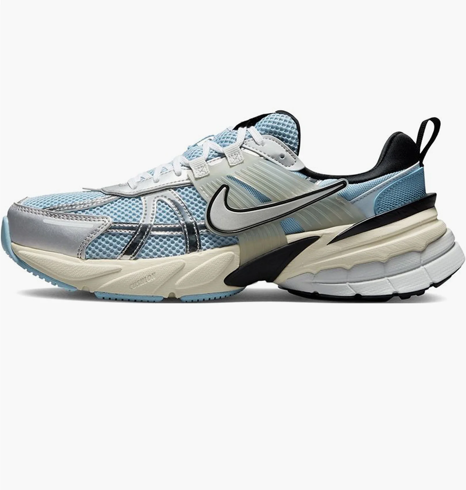 ᐉ Кроссовки унисекс Nike V2K Run - Psychicblue/ Metallicsilver